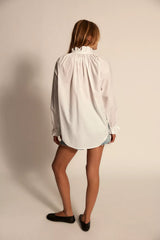 Citizens of Humanity Loretta Oversized Ruffle Shirt