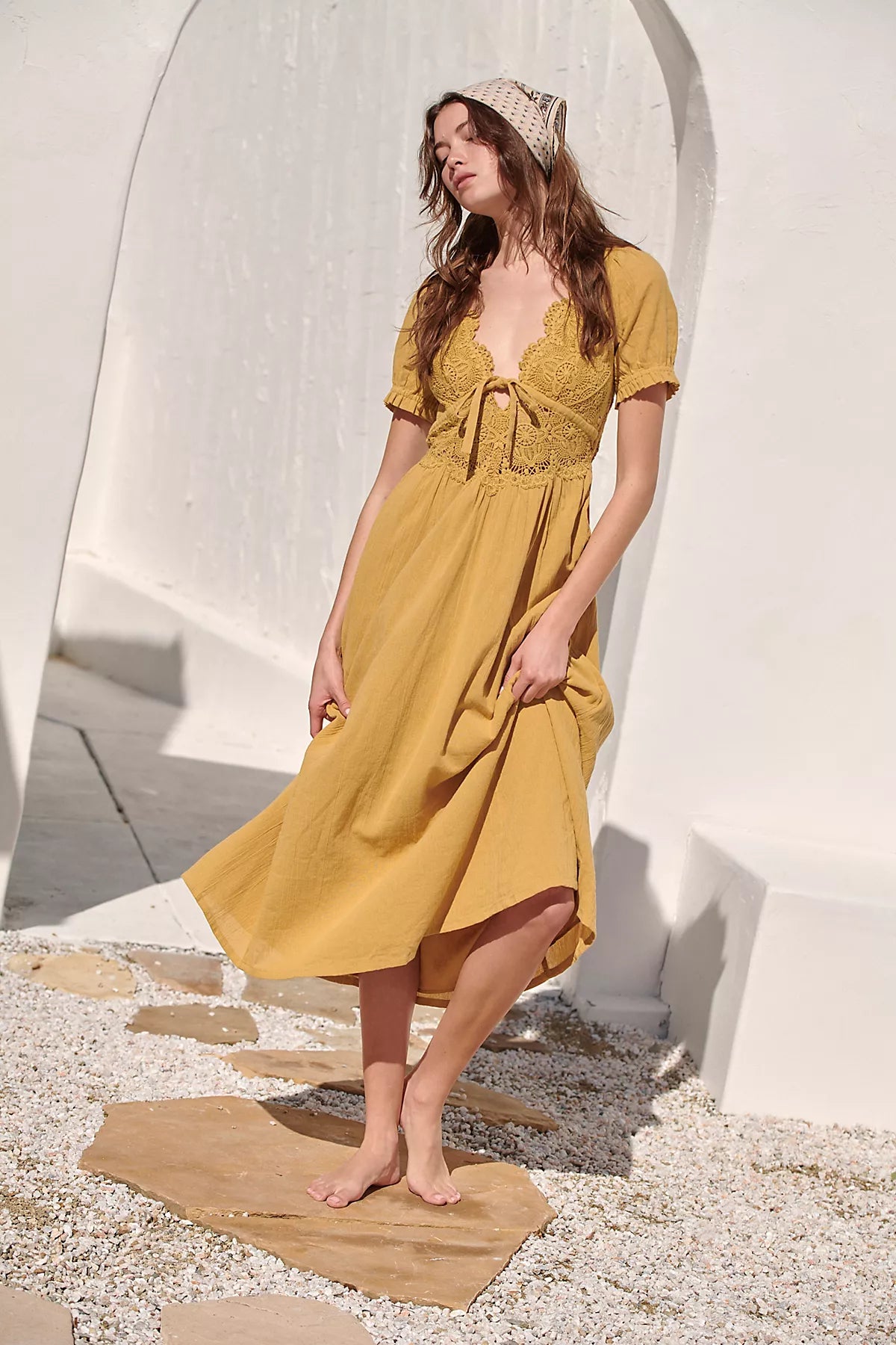 All You Need Is Lace Midi Dress