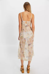 Anna Sui Oasis Bloom Midi Slip Dress