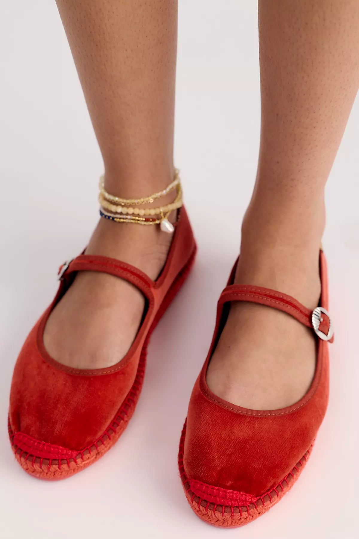 Oasis Velvet Espadrilles