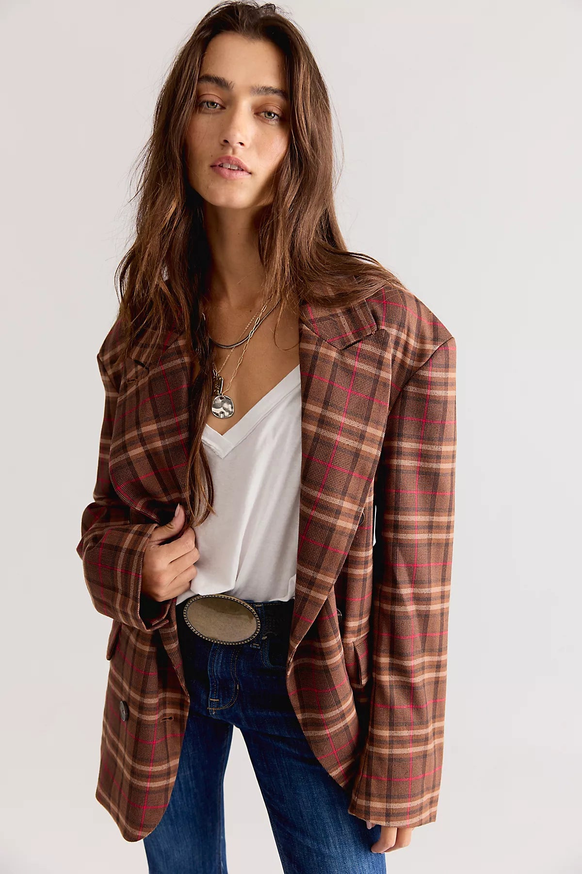 Dean Double-Breasted Blazer
