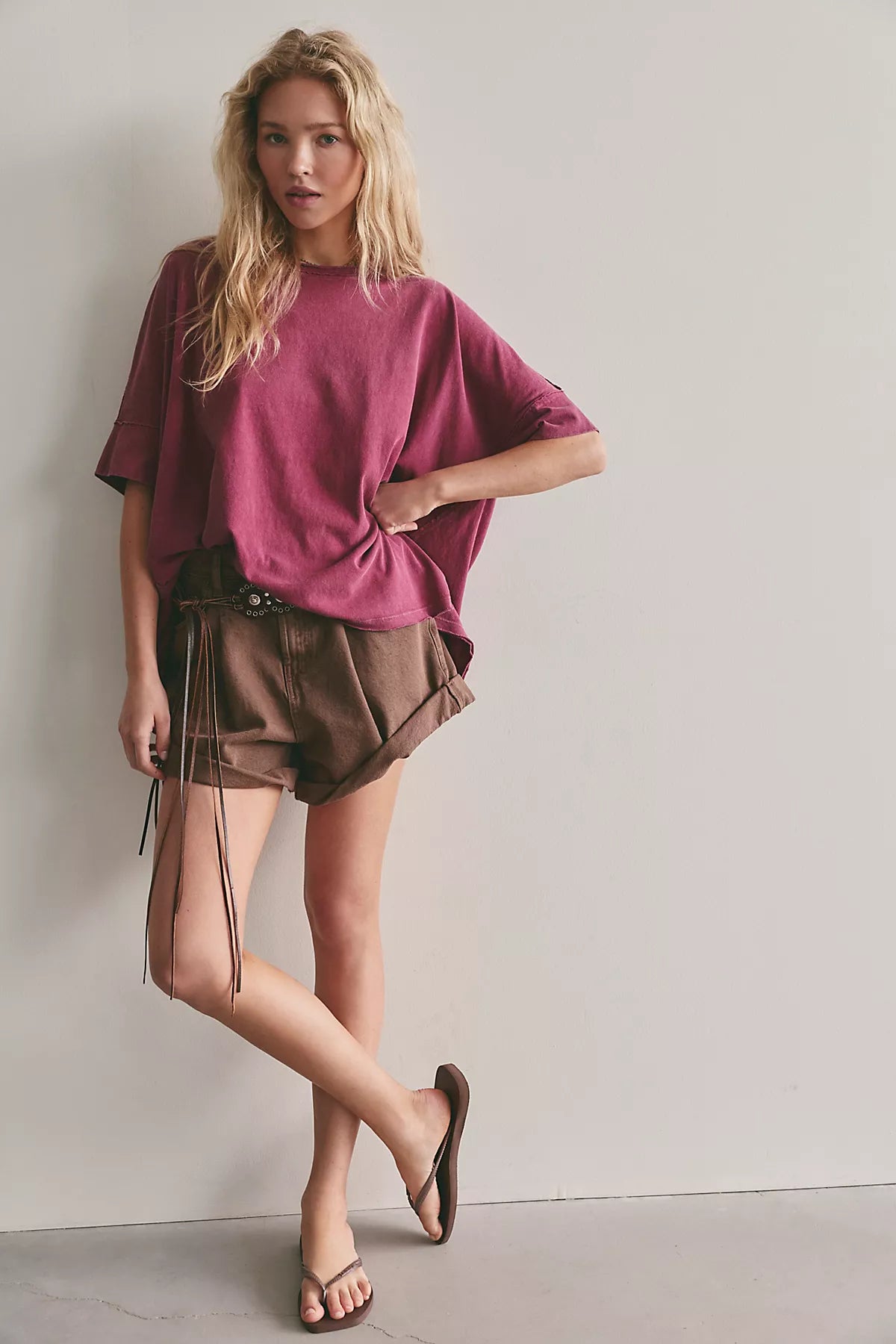 We The Free Rex Oversized Cotton Tee