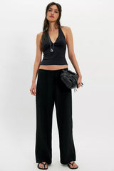 DONNI. The Crepe Simple Pants