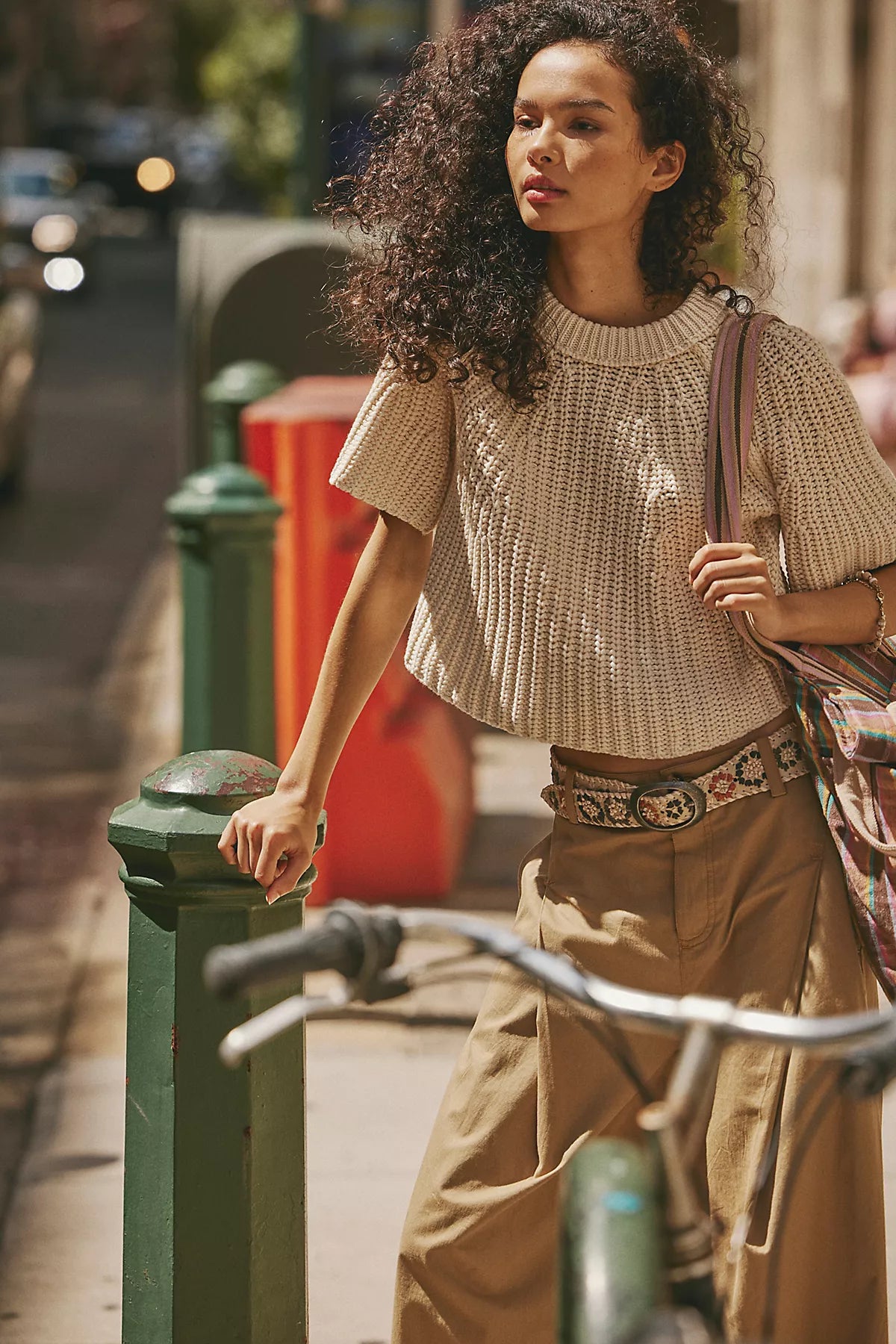 Amy Cotton Sweater Tee