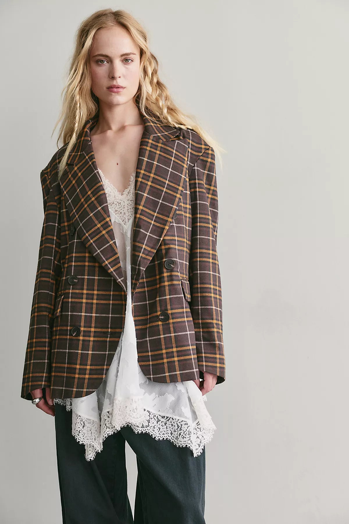 Dean Double-Breasted Blazer