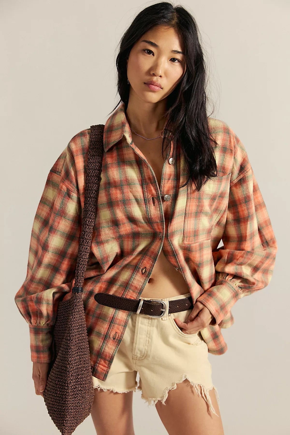 We The Free Ashley Plaid Shirt
