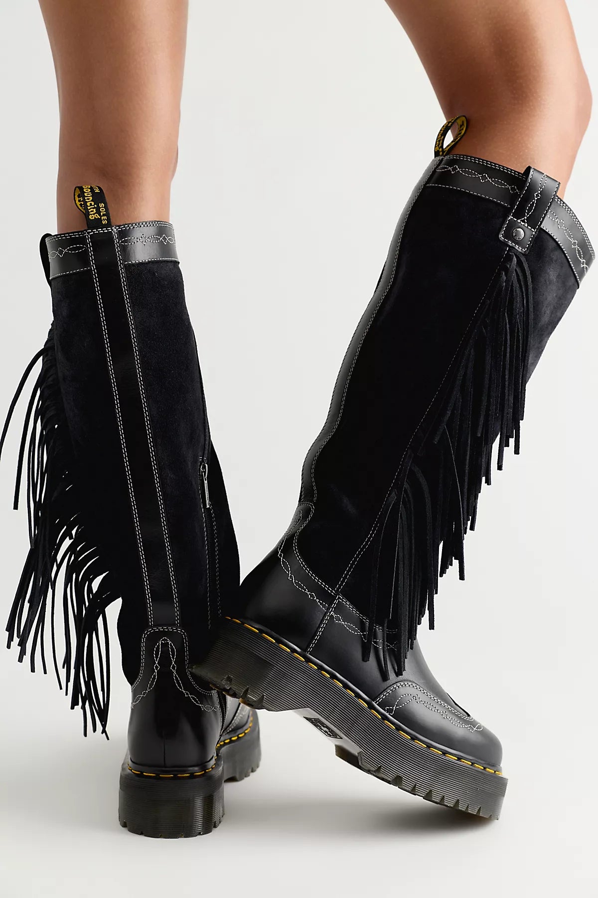 Dr. Martens Fusion Fringe Hi Boots
