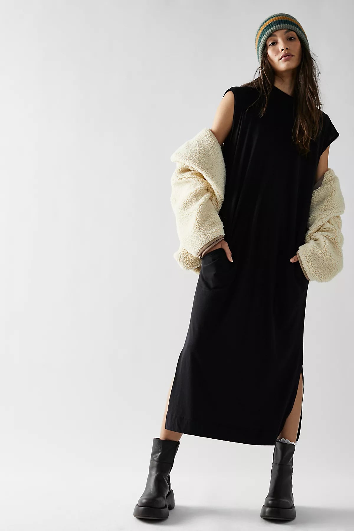 All Day Long Midi T-Shirt Dress