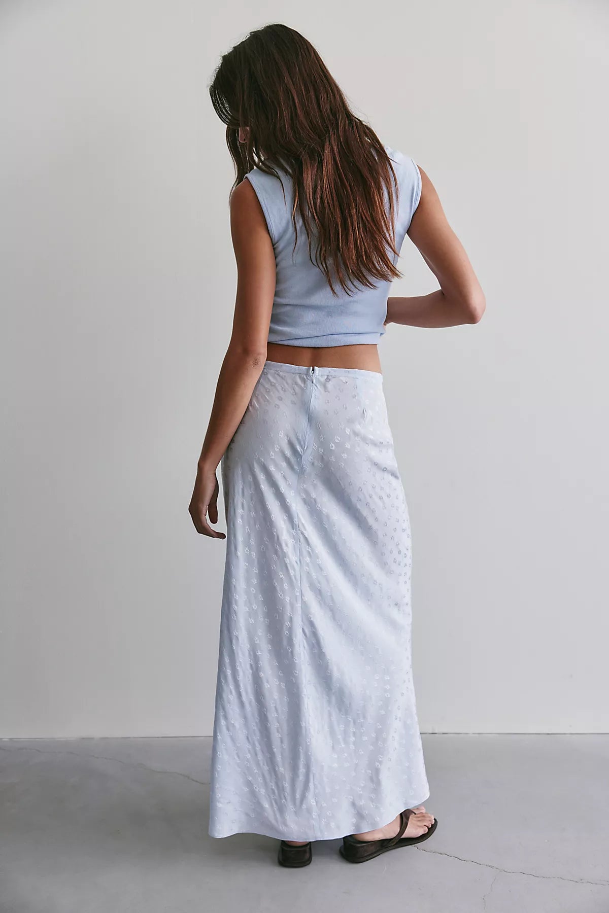 Bonita Solid Maxi Skirt
