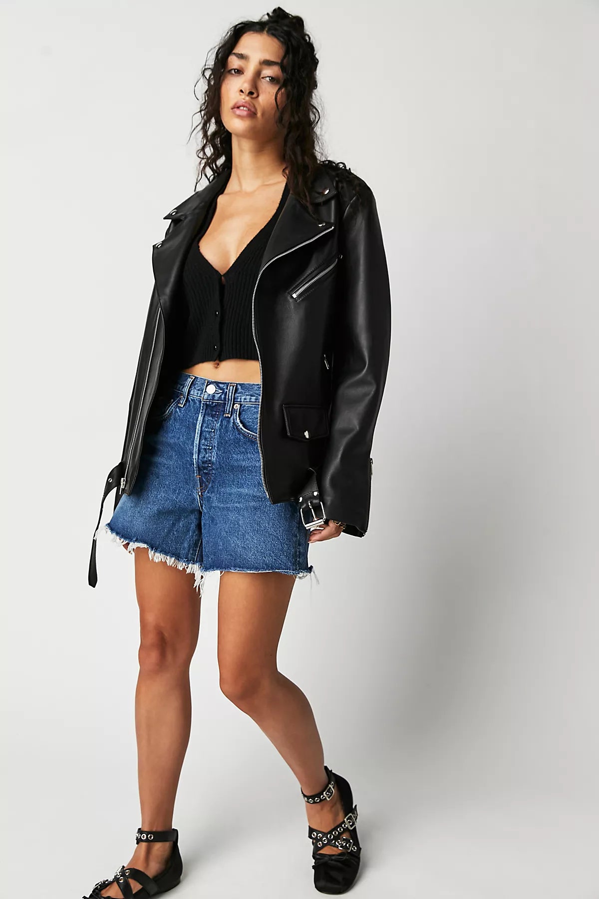AGOLDE Parker Long Shorts