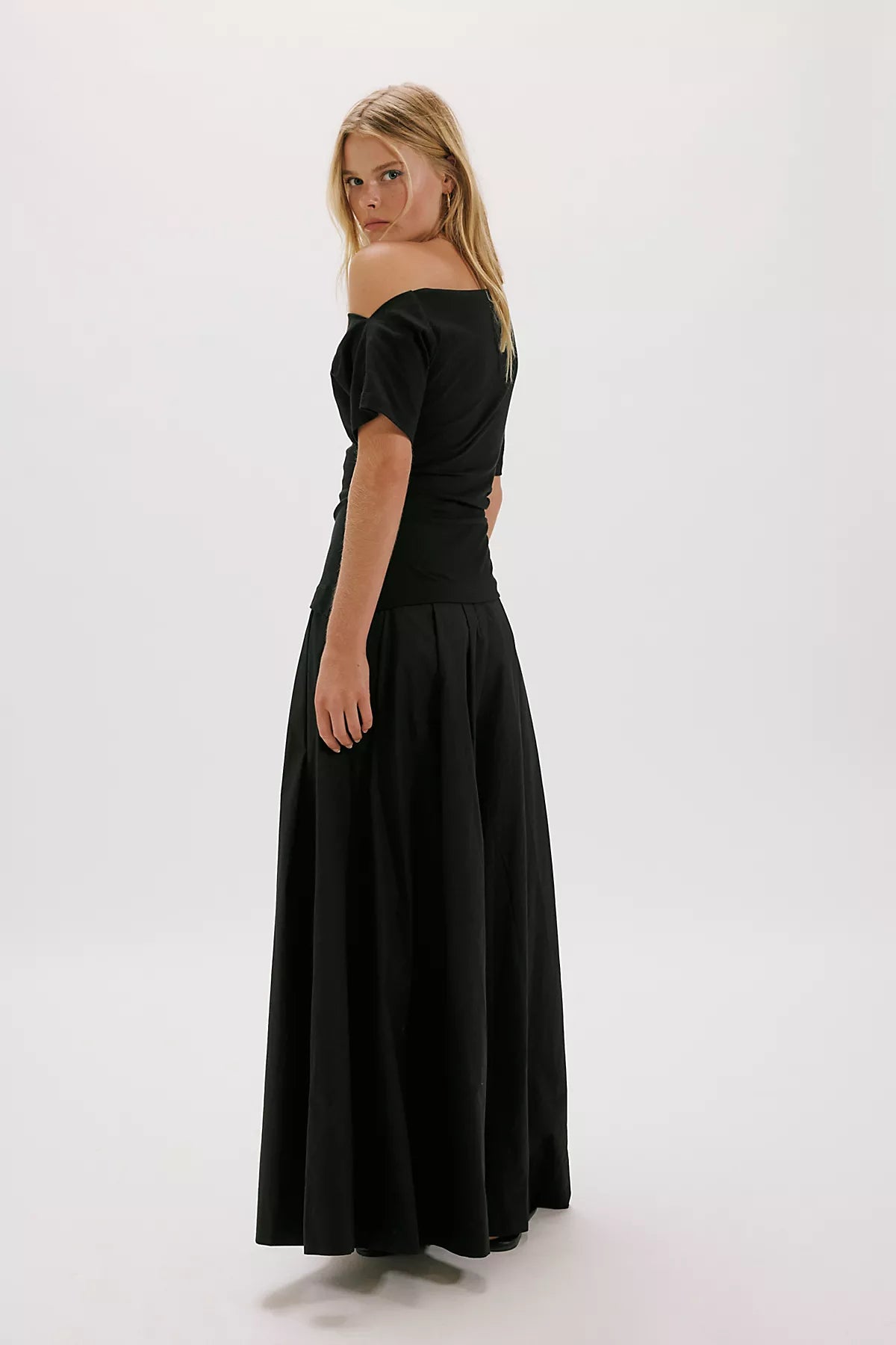 Bec + Bridge Chantal Off-The-Shoulder Maxi Dress