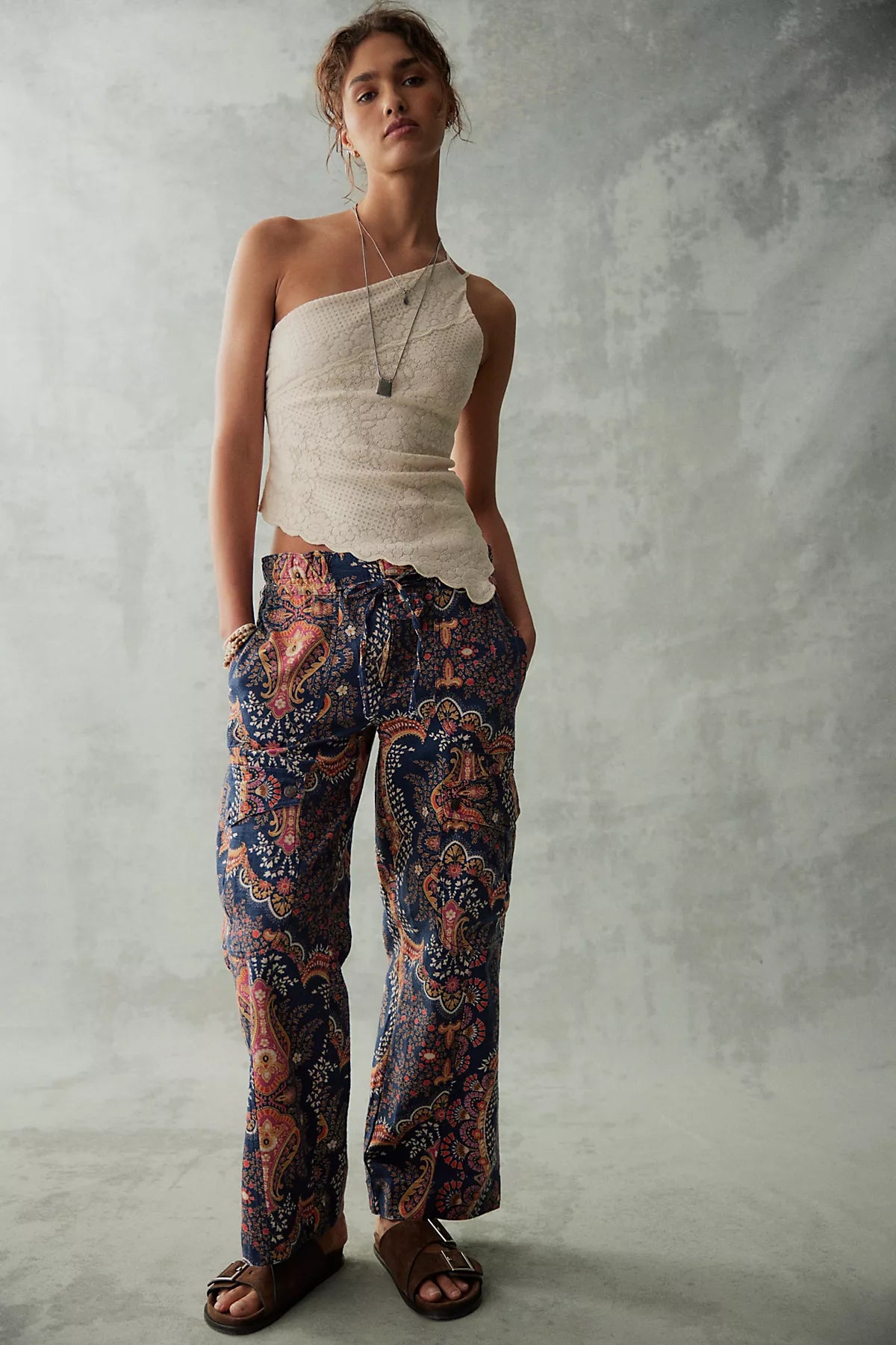 Clover One-Shoulder Top
