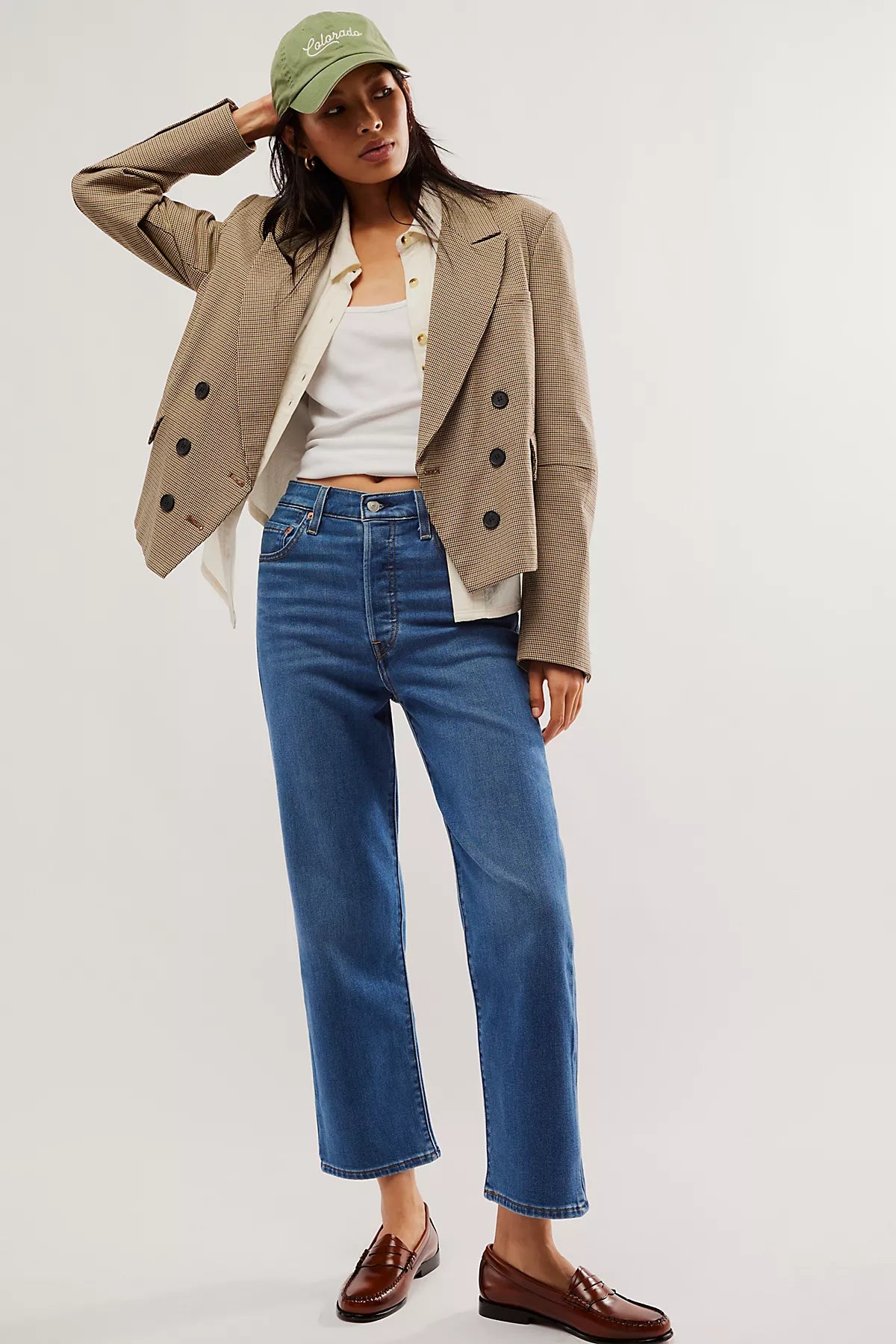 Levi's Ribcage Straight Ankle Jeans