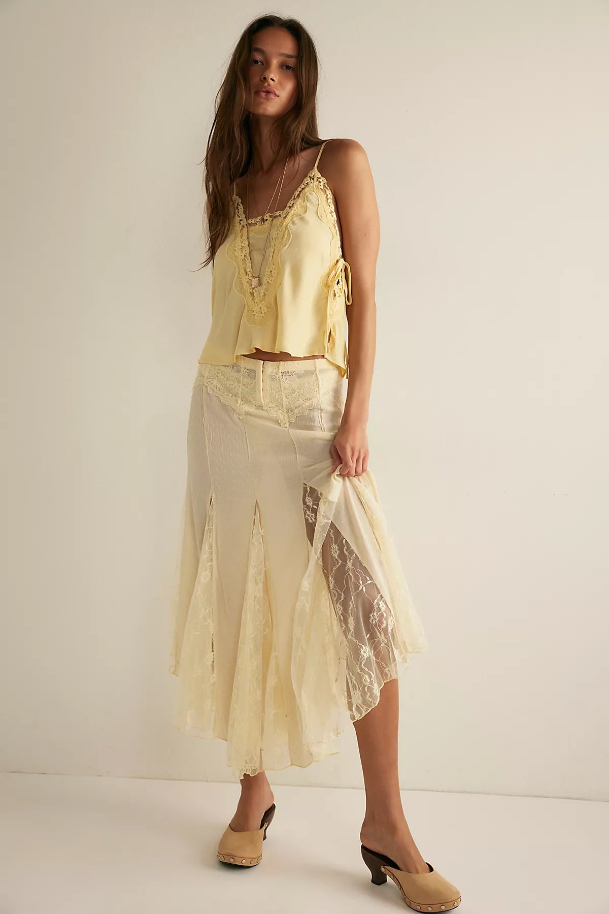 Nice To Meet You Maxi Slip Skirt