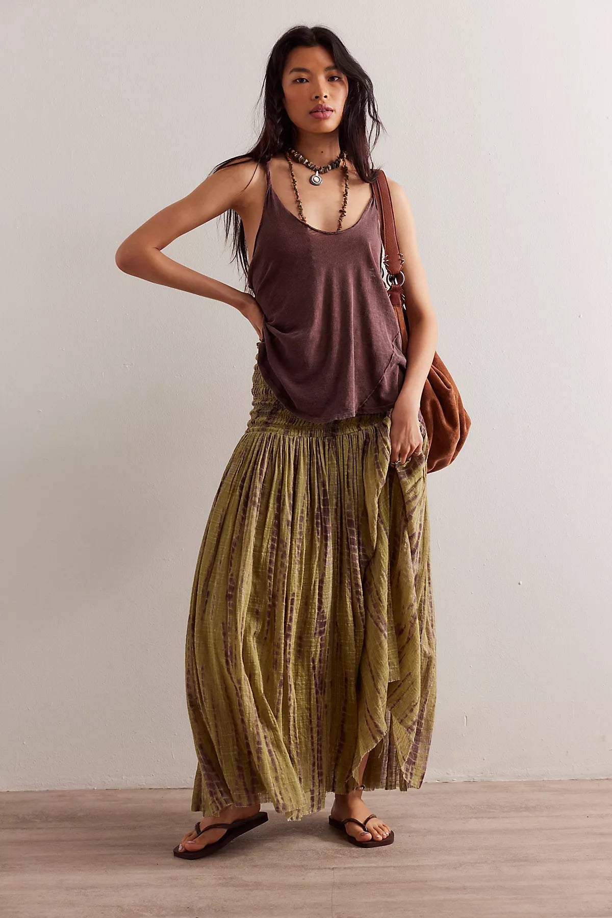 FP One Ravenna Printed Convertible Maxi Skirt