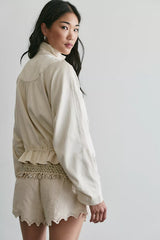 Devon Solid Balloon Jacket