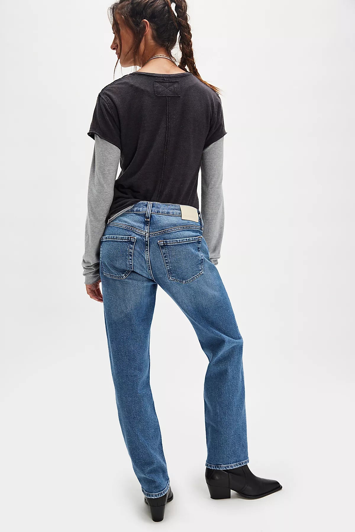 Citizens of Humanity Anissa Low-Rise Straight Leg Jeans