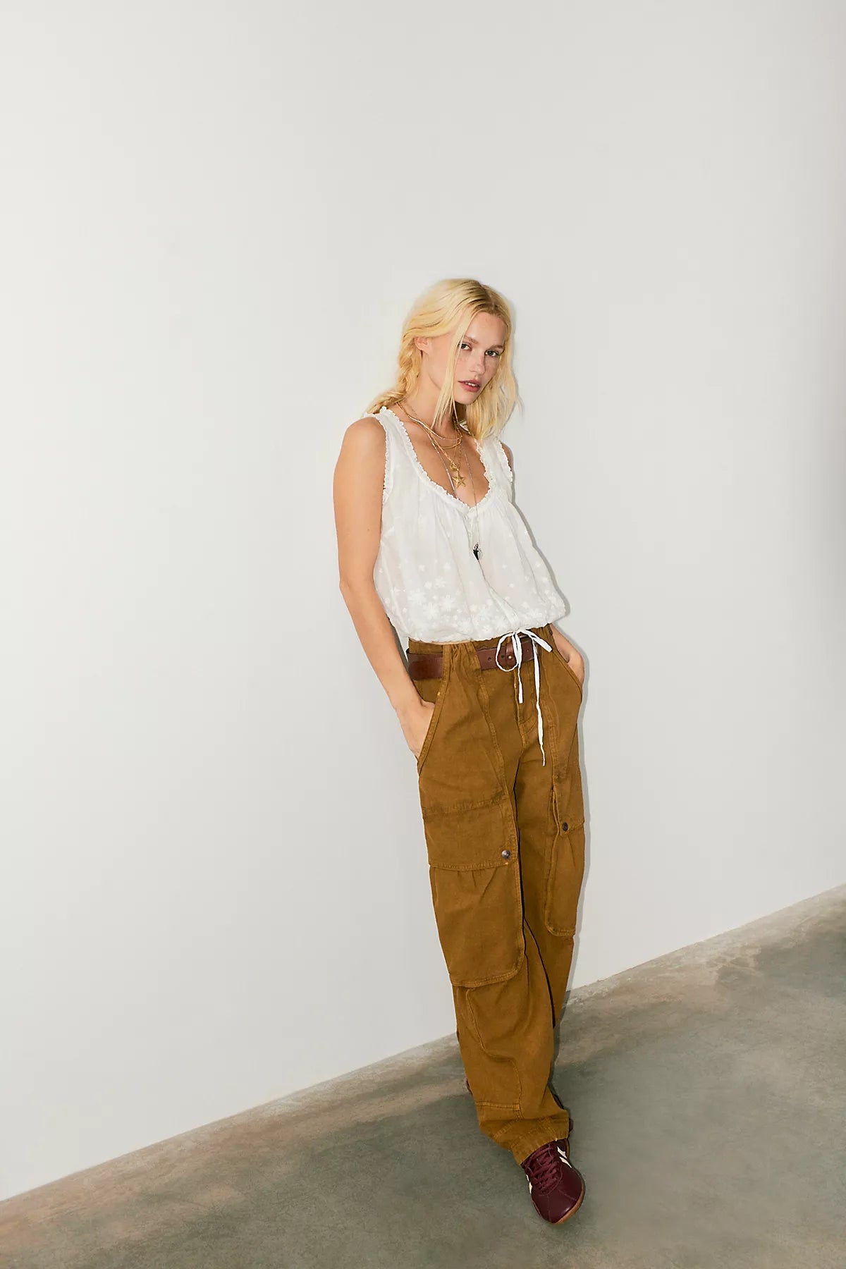Cherry Scallop Top
