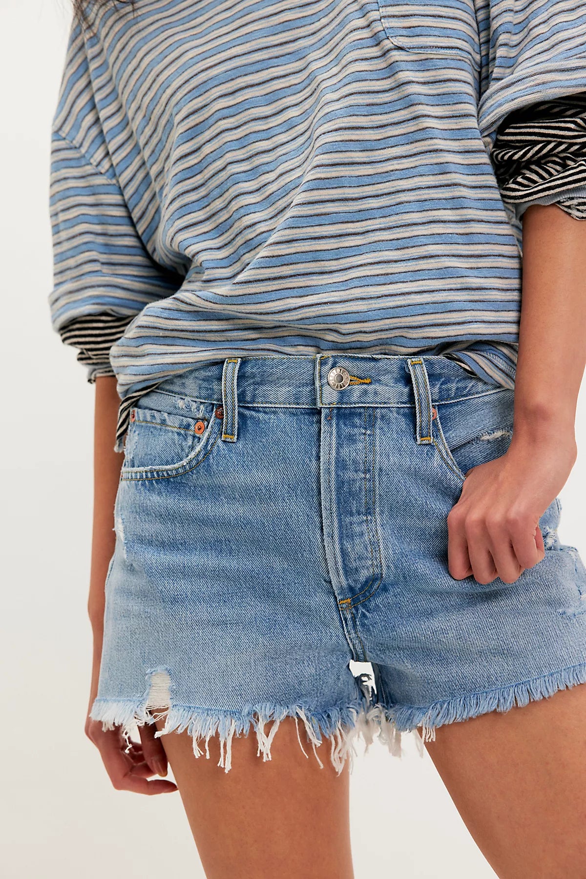 AGOLDE Parker Shorts