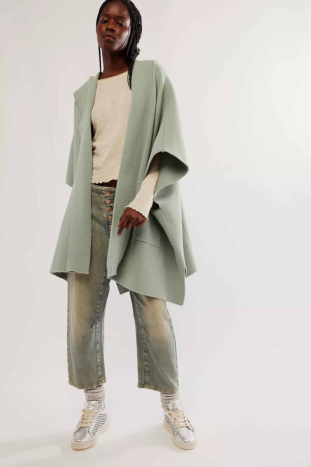 All I Need Cozy Hooded Duster