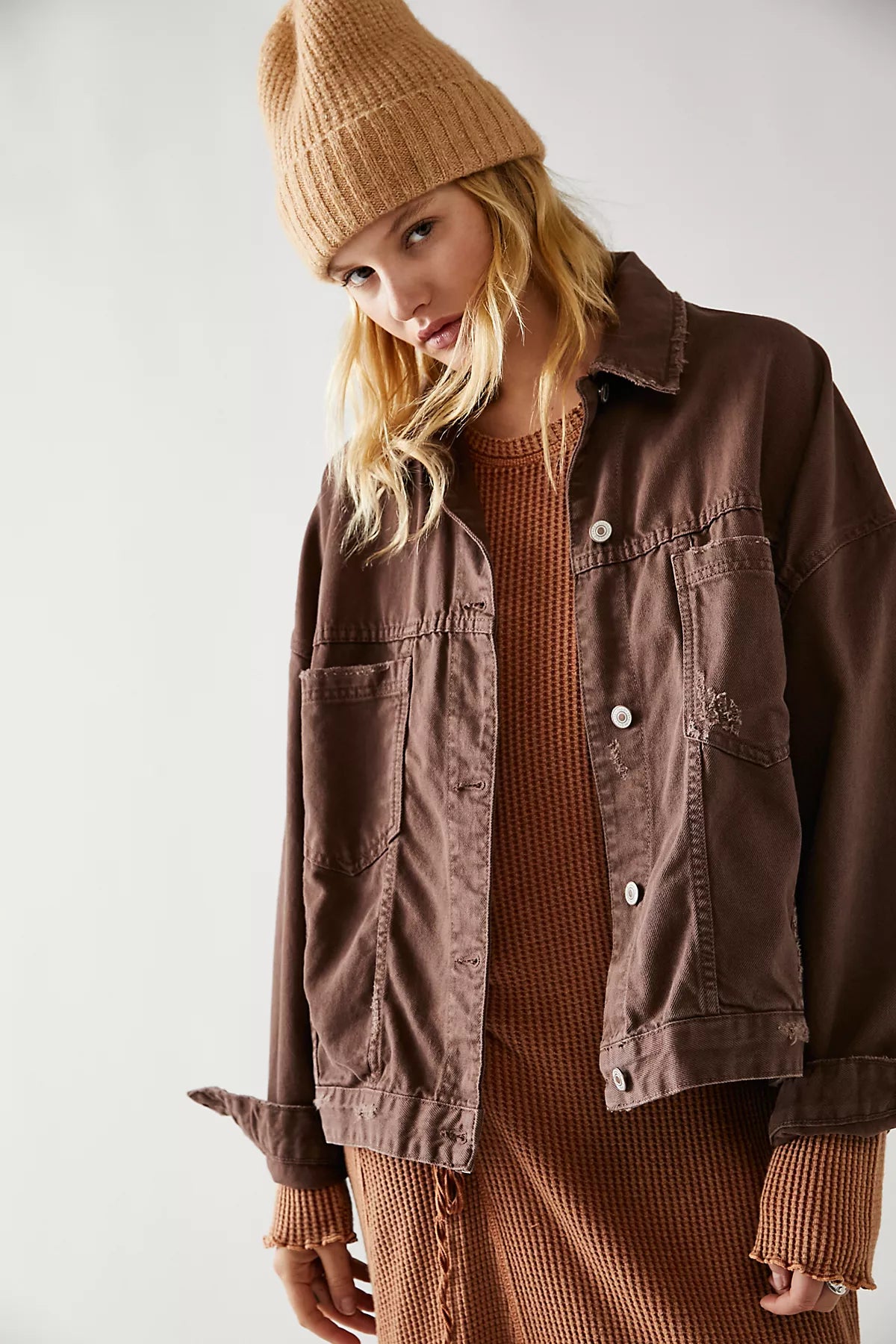 We The Free Opal Swing Denim Jacket