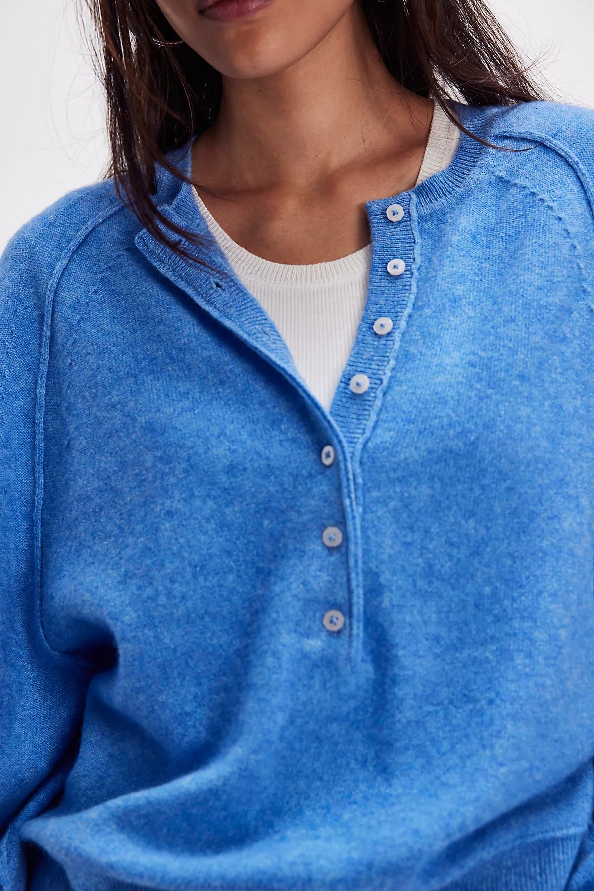 Porta Cashmere Henley Sweater