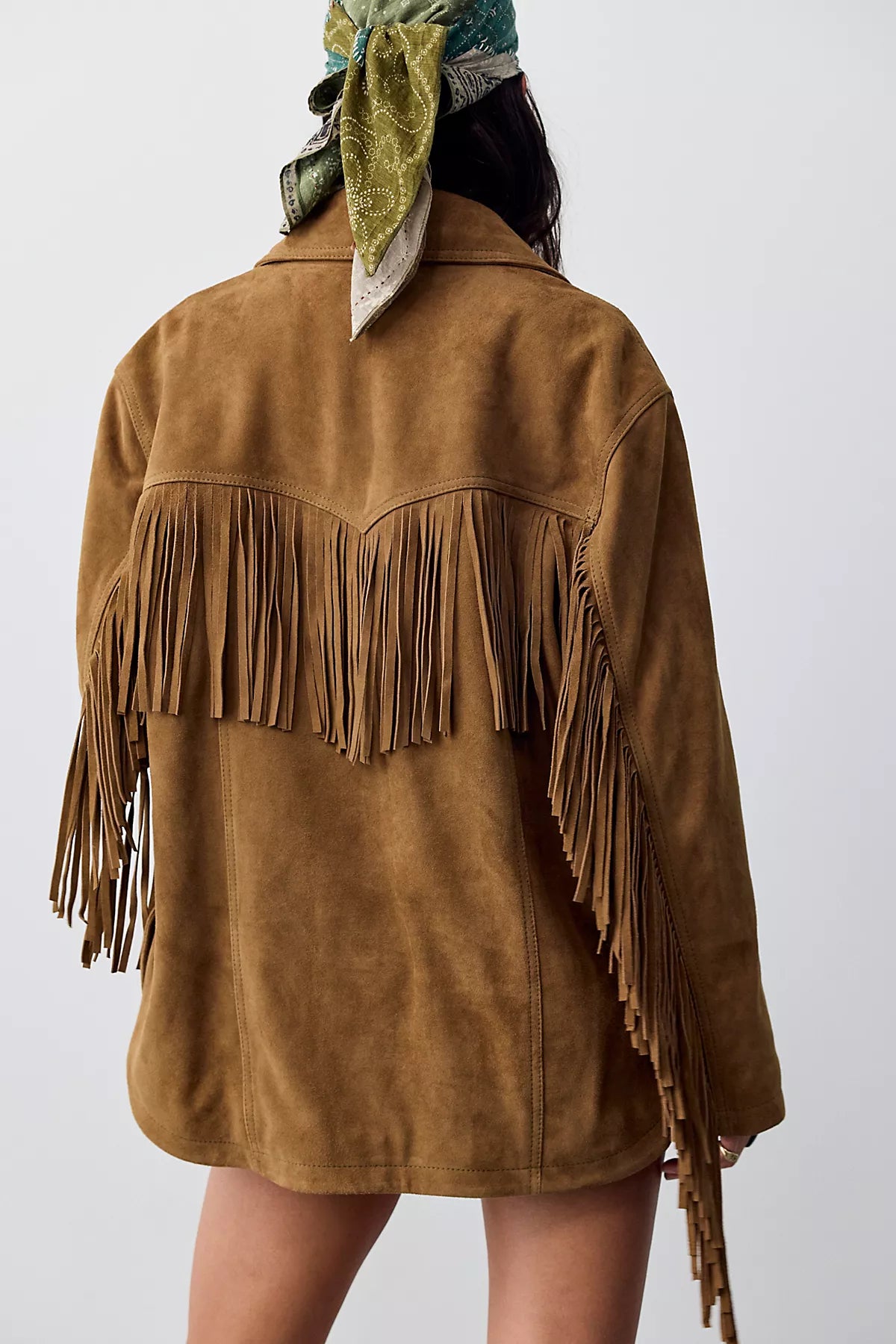 We The Free Fringe Out Suede Jacket