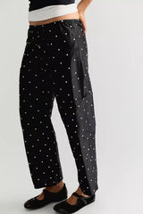 DONNI. The Taffeta Drawstring Cargo Pants