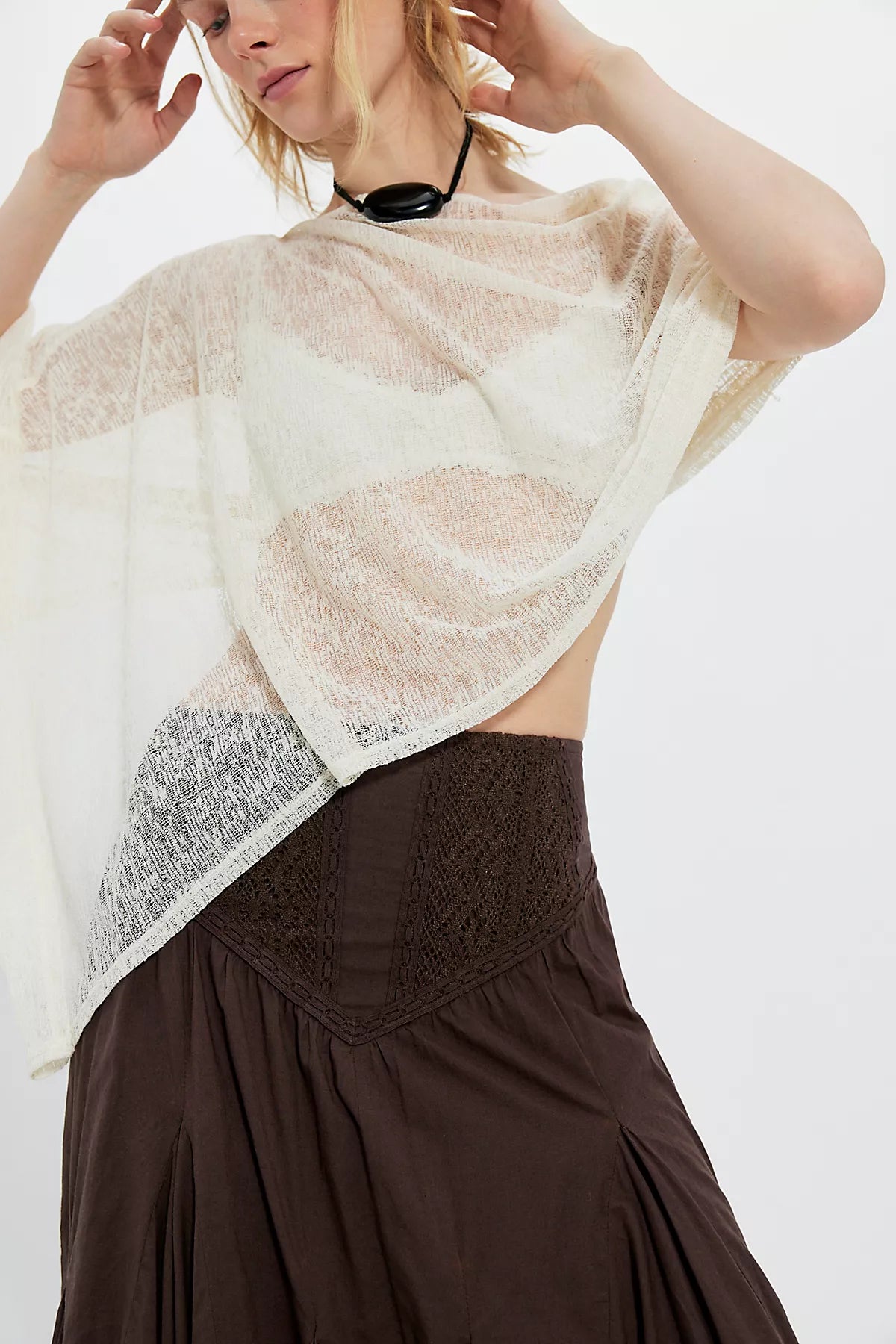 FP One Frida Godet Midi Skirt