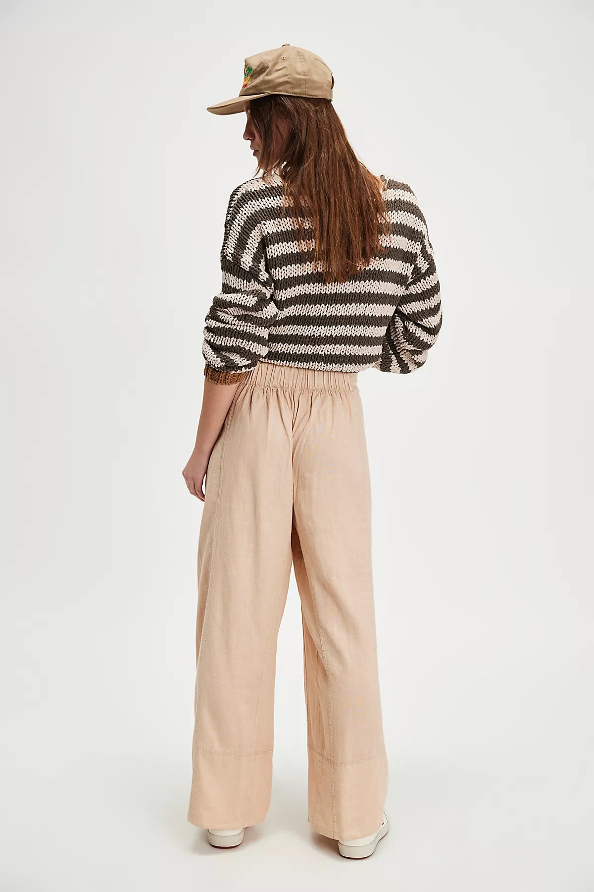 Day's End Linen Pull-On Pants