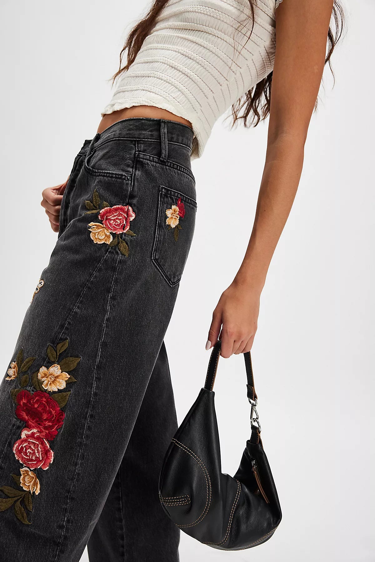 Driftwood Parker Embroidered Jeans
