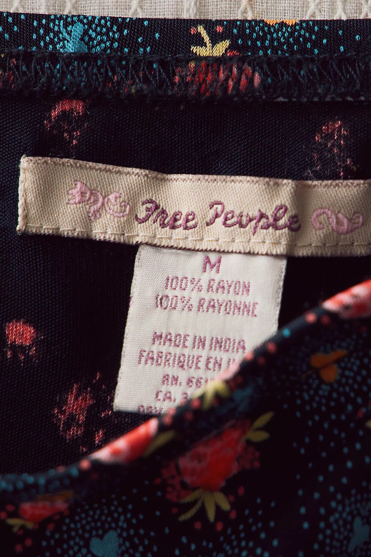FP MART: Vintage: The Originals Raspberry Print Skirt