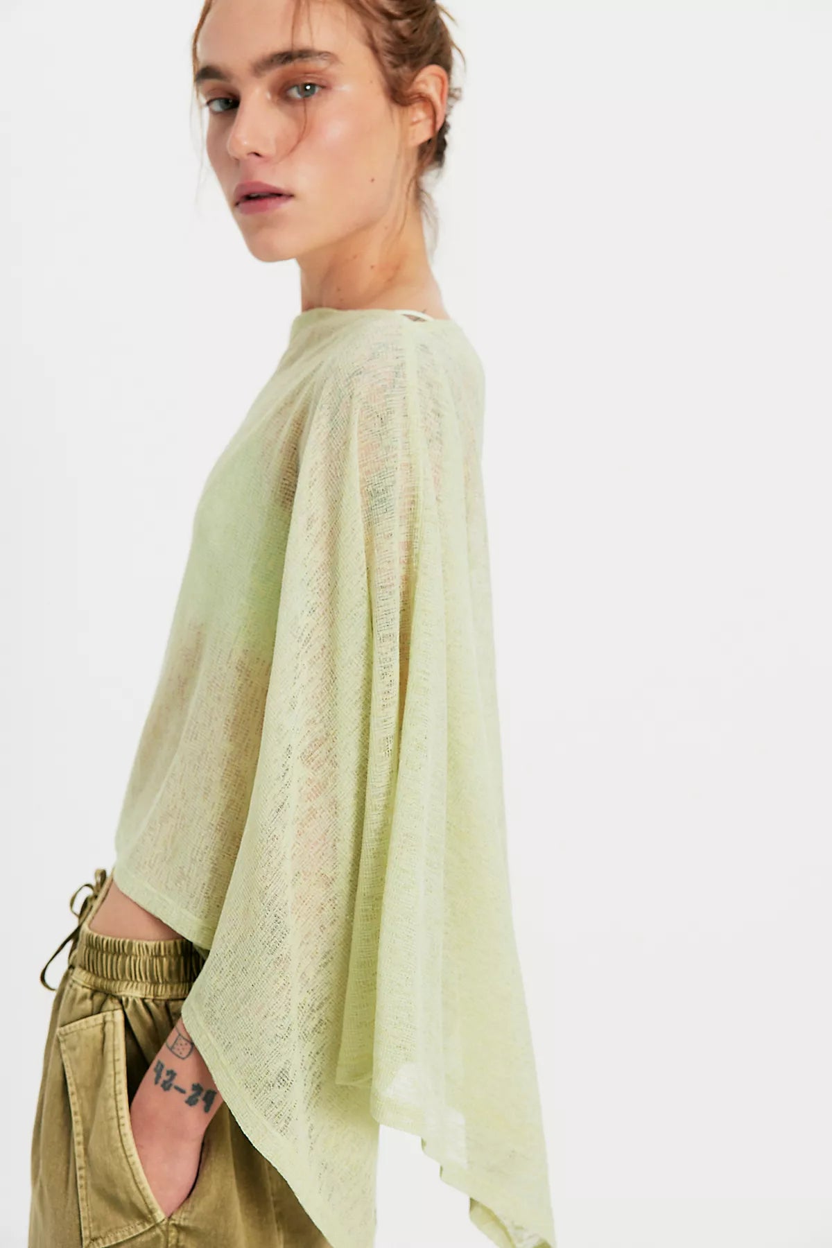 Maggie Everyday Asymmetrical Knit Poncho