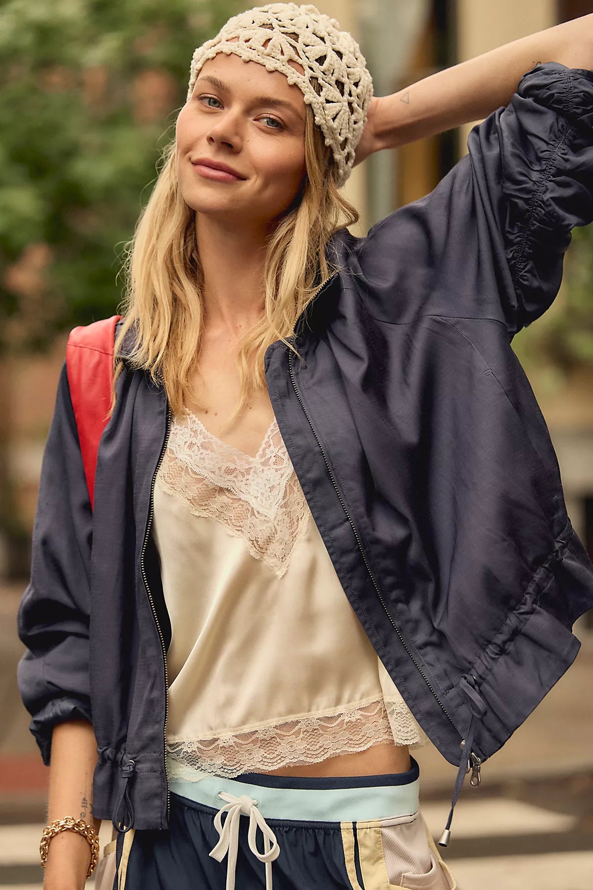 Devon Solid Balloon Jacket