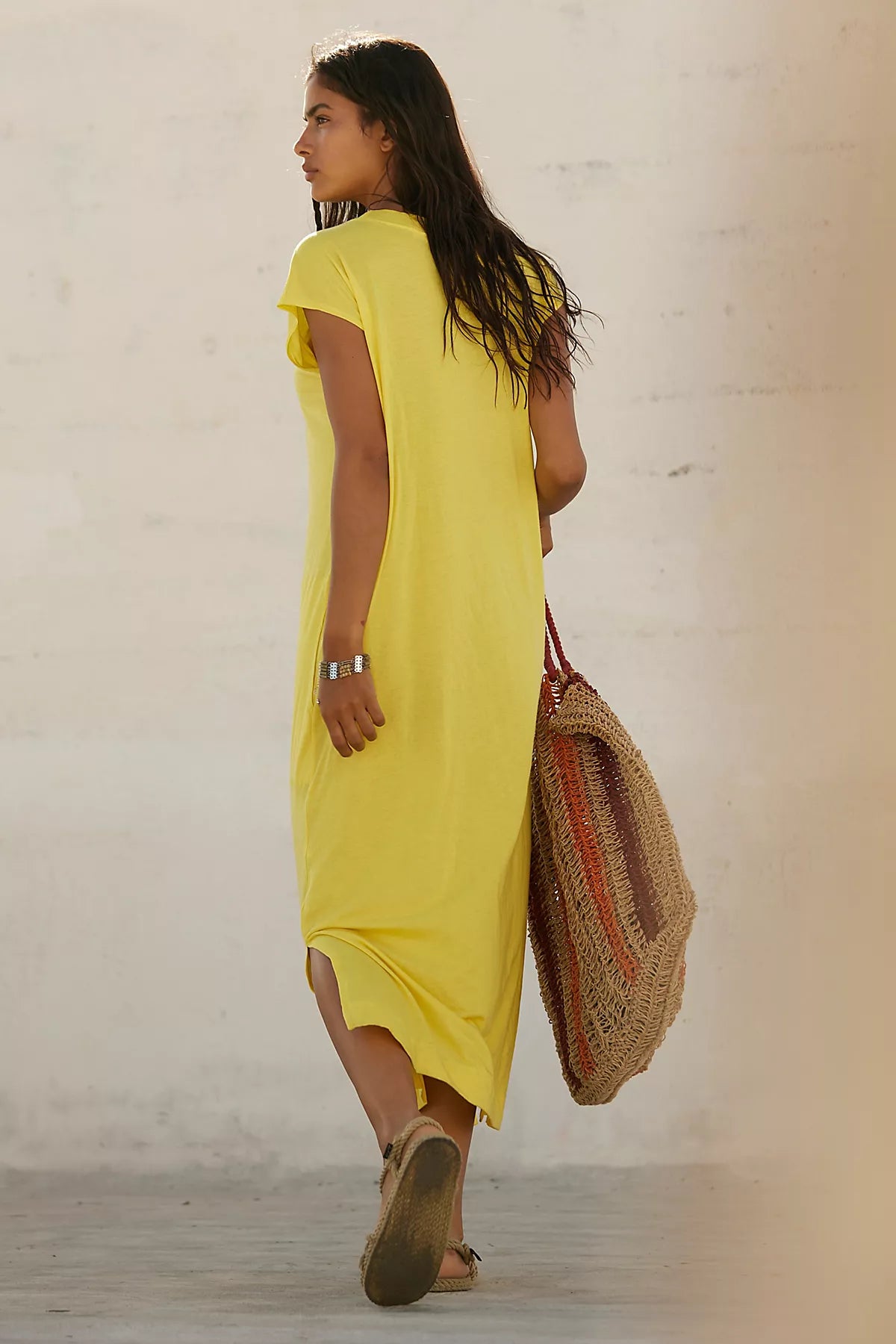 All Day Long Midi T-Shirt Dress