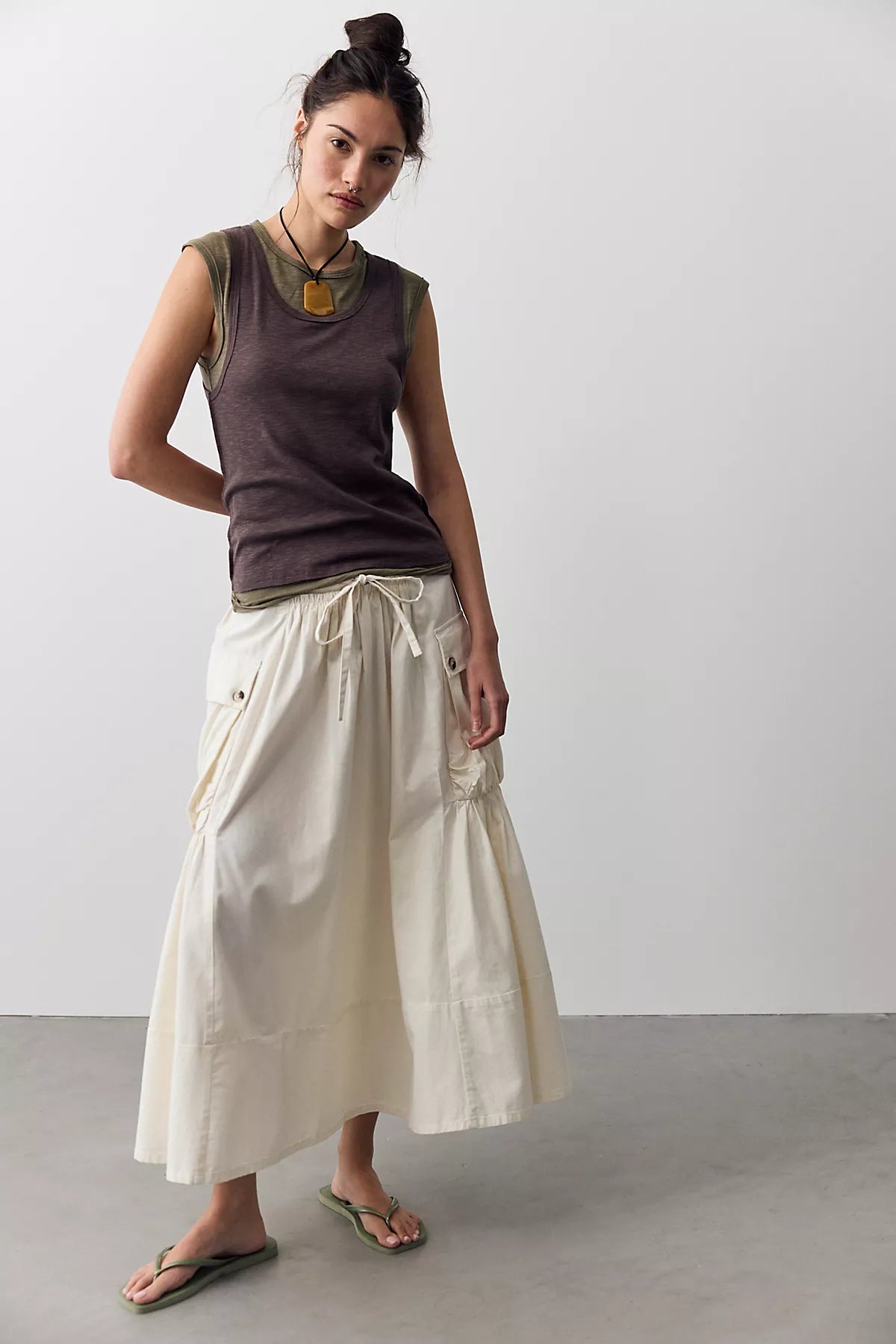 We The Free Tinsley Twofer Short-Sleeve Top