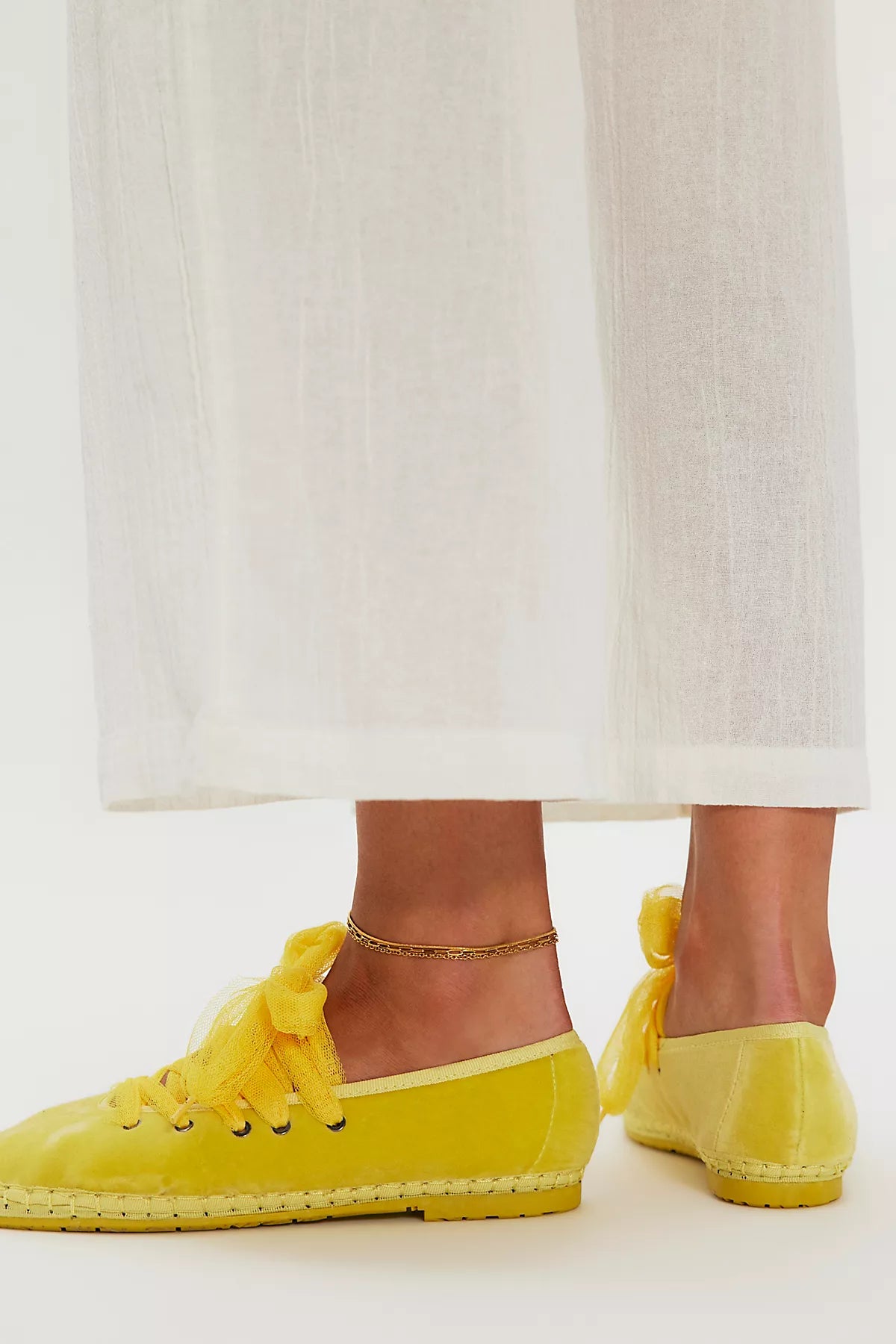 Ginny Chiffon Flats