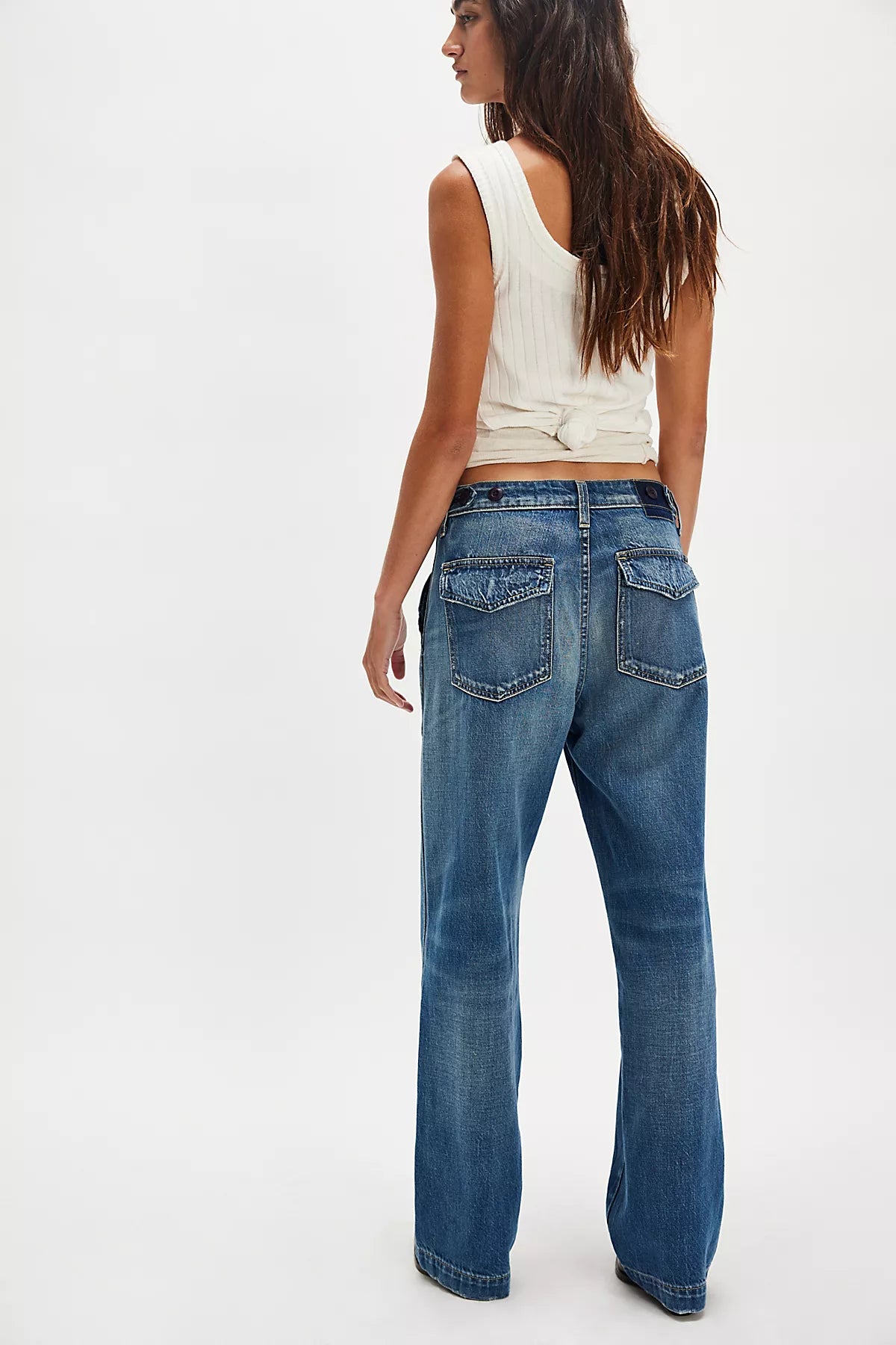 AMO Easy Army Slouch Boyfriend Jeans