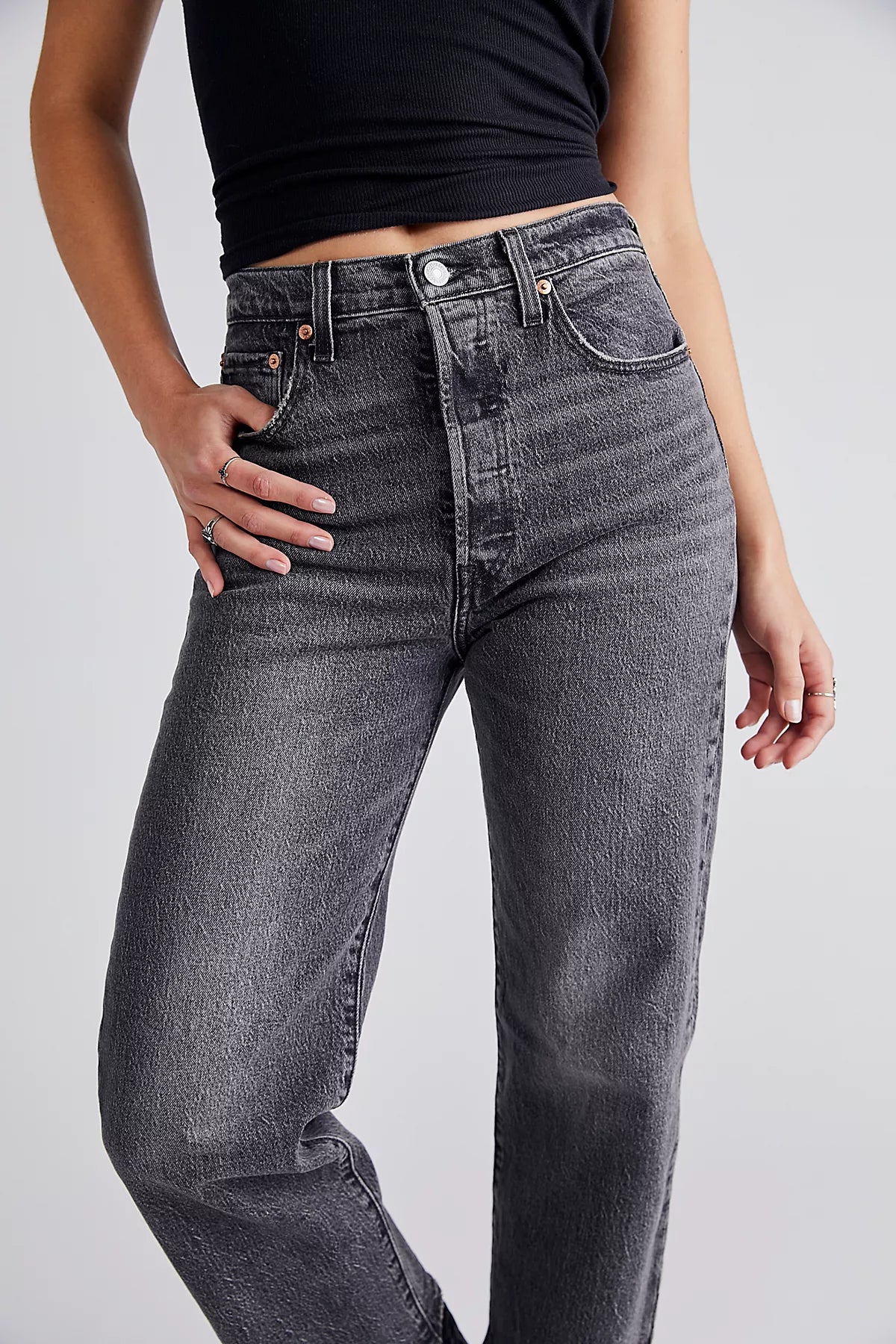 Levi's Ribcage Straight Ankle Jeans