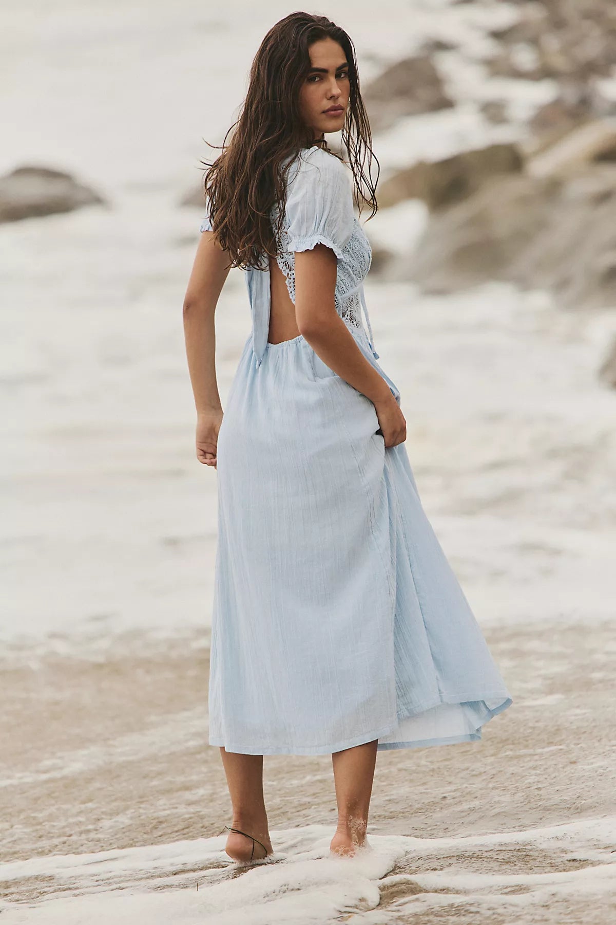 All You Need Is Lace Midi Dress
