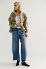 Citizens of Humanity Ayla Raw Hem Crop Jeans