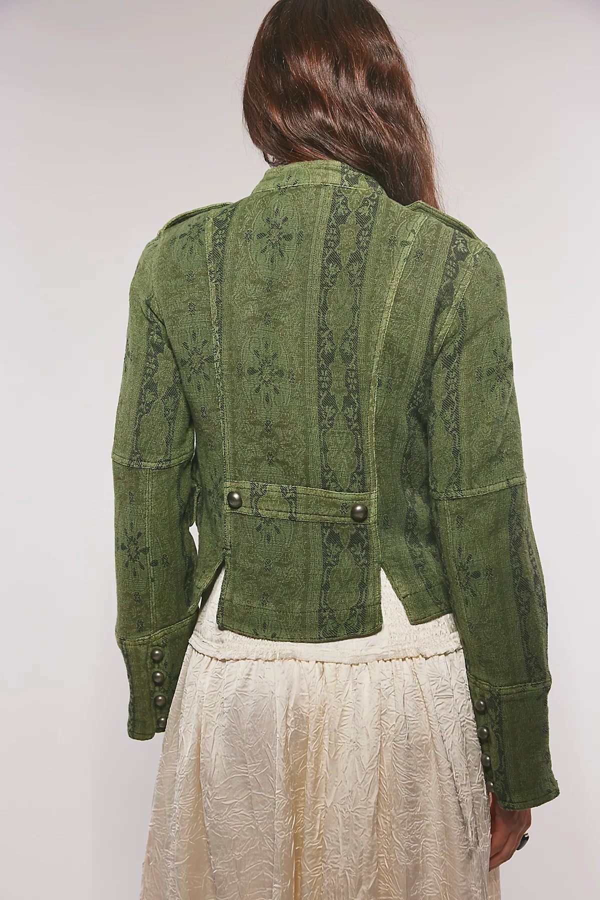 Lotty Jacquard Band Jacket