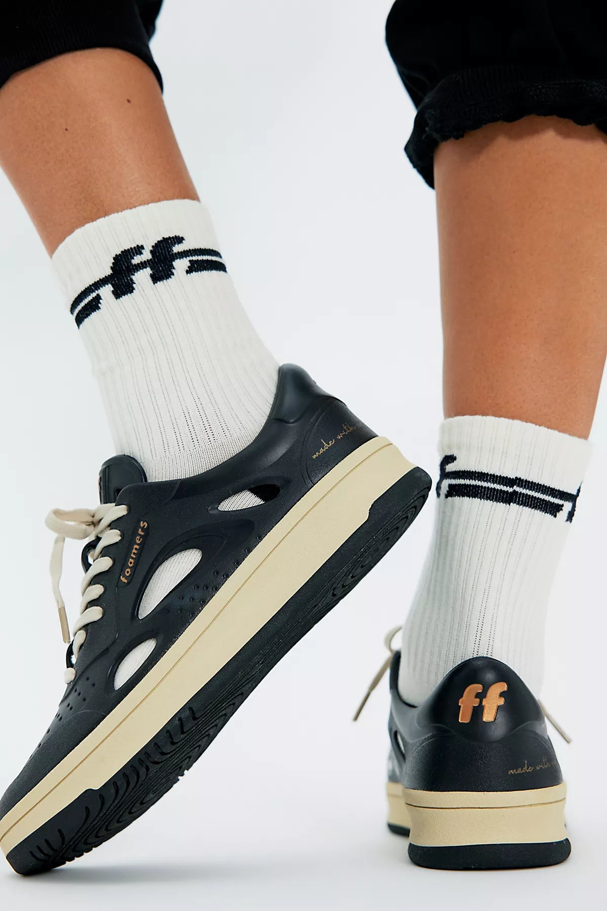 Foamers Icon Distressed Sneakers