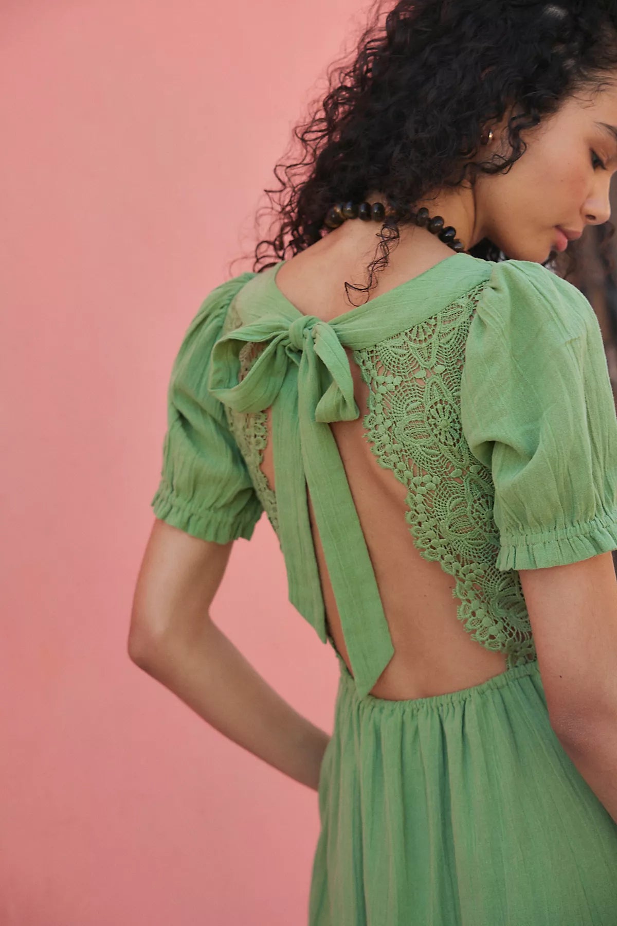 All You Need Is Lace Midi Dress