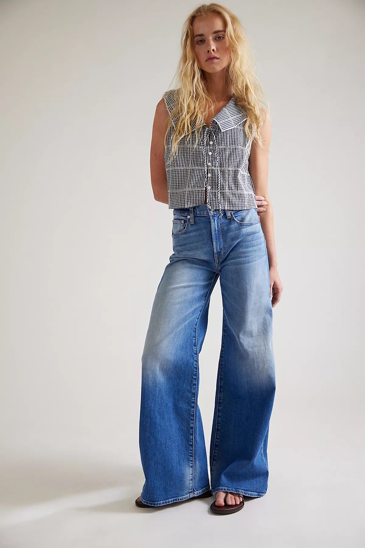 EDWIN Marli Super Wide-Leg Jeans