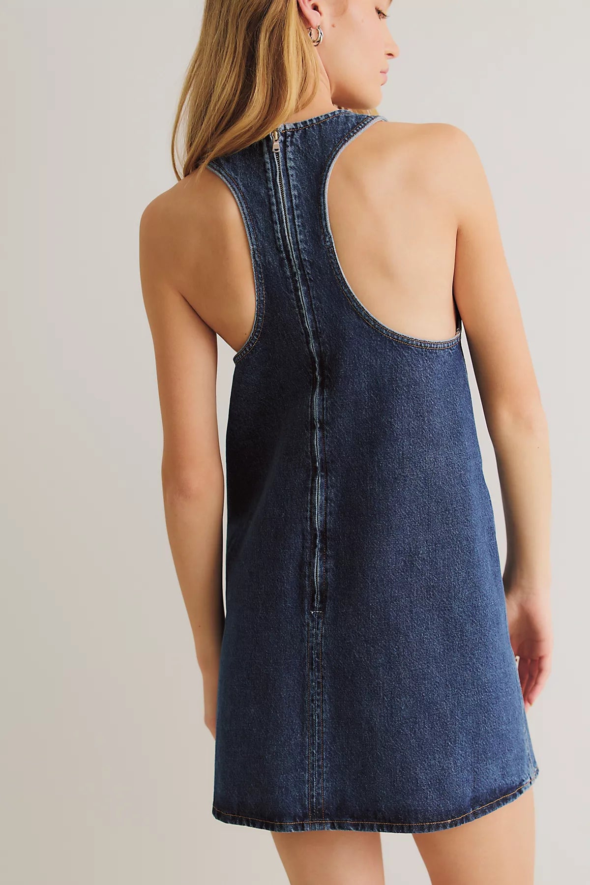 AGOLDE Harriet Denim Mini Dress