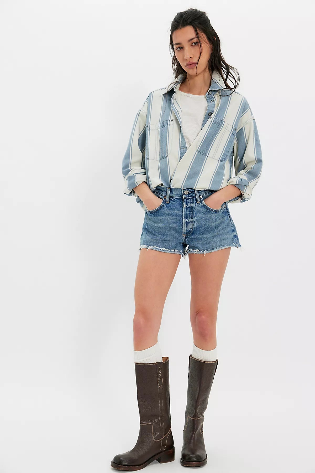 AGOLDE Parker Shorts