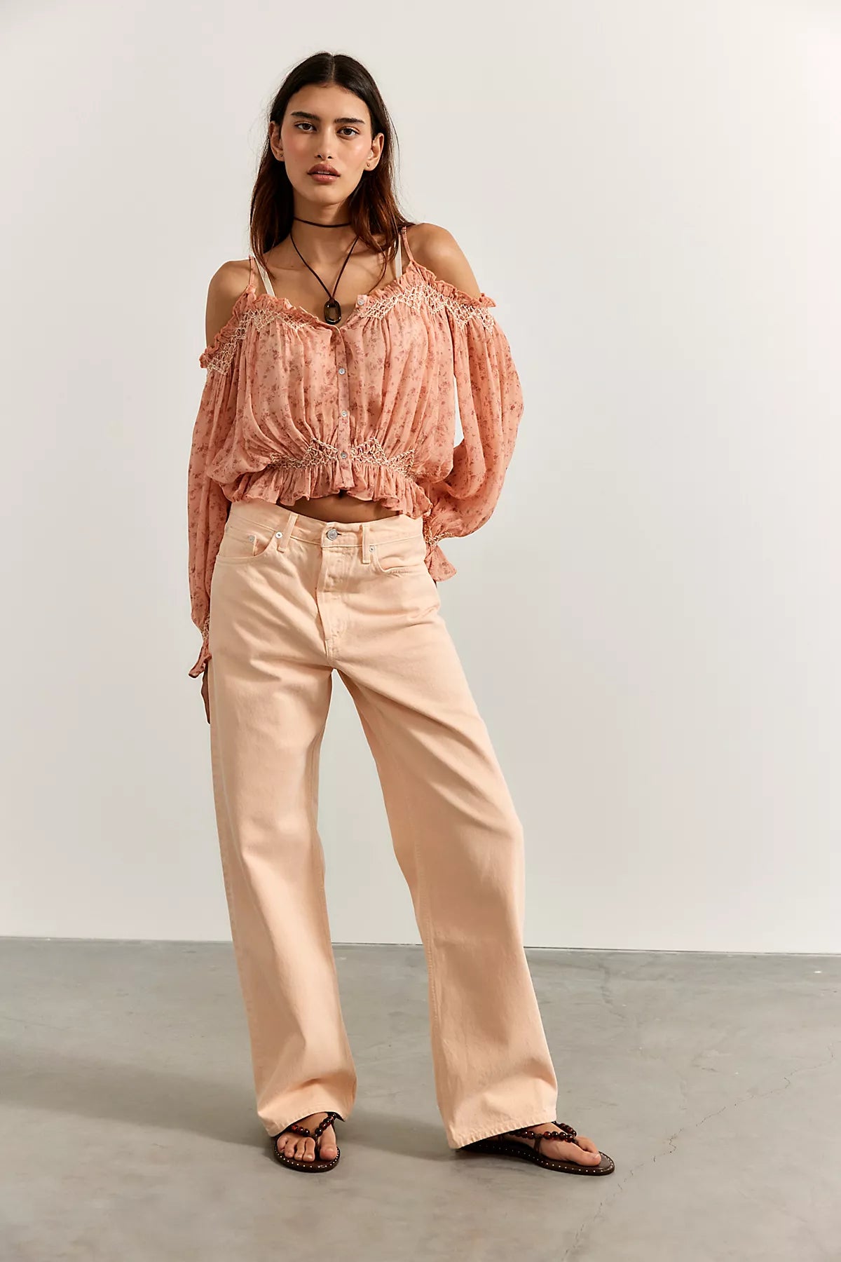 AGOLDE Long Arc Jeans