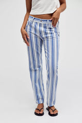 Citizens Of Humanity Anissa Striped Straight Leg Jeans