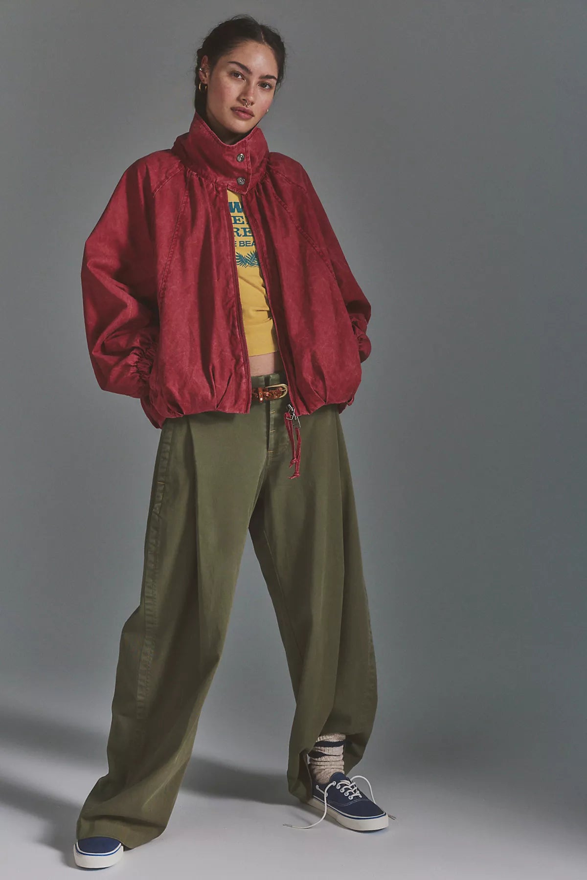 Chelsea Funnel-Neck Jacket